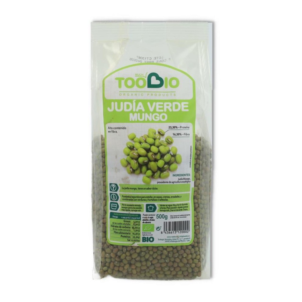 Soja Verde Bio 500 gr Toobio