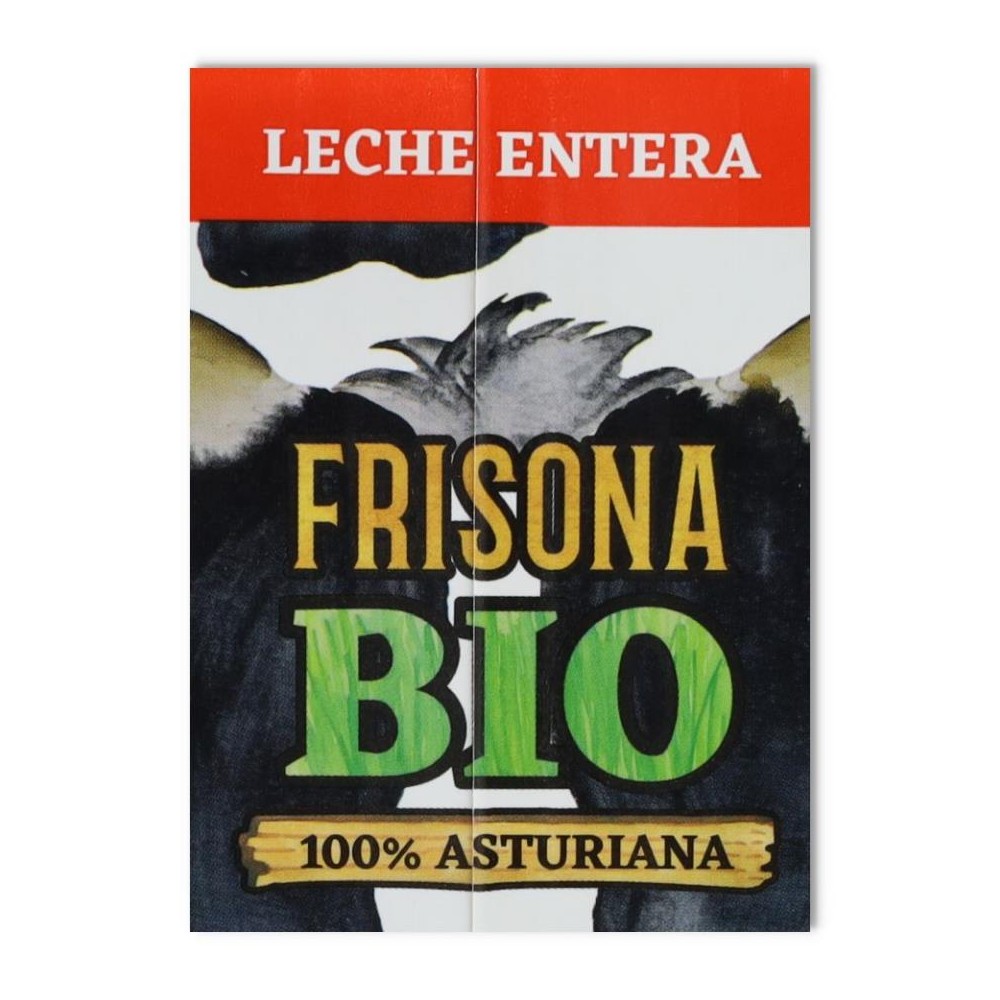 Frisona Leche de Vaca Entera Bio 1 litro 