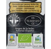 Frisona Leche de Vaca Entera Bio 1 litro 