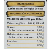 Frisona Leche de Vaca Entera Bio 1 litro 