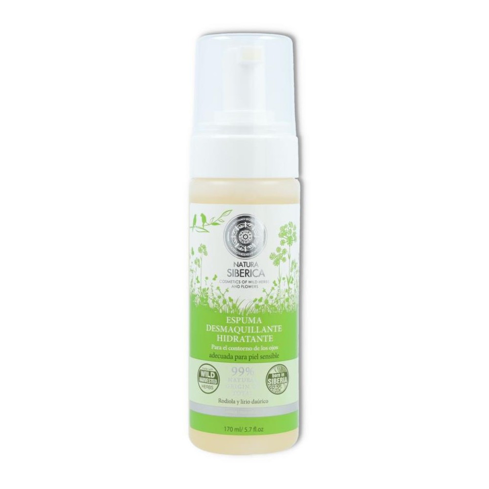 Espuma Desmaquillante Sensible 170 ml Natura Siber