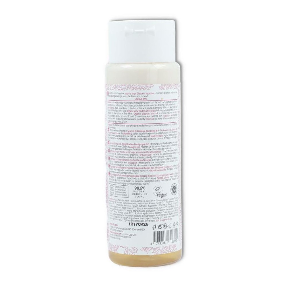 Leche Limpiadora biphasica  150 ml Natura Siberica