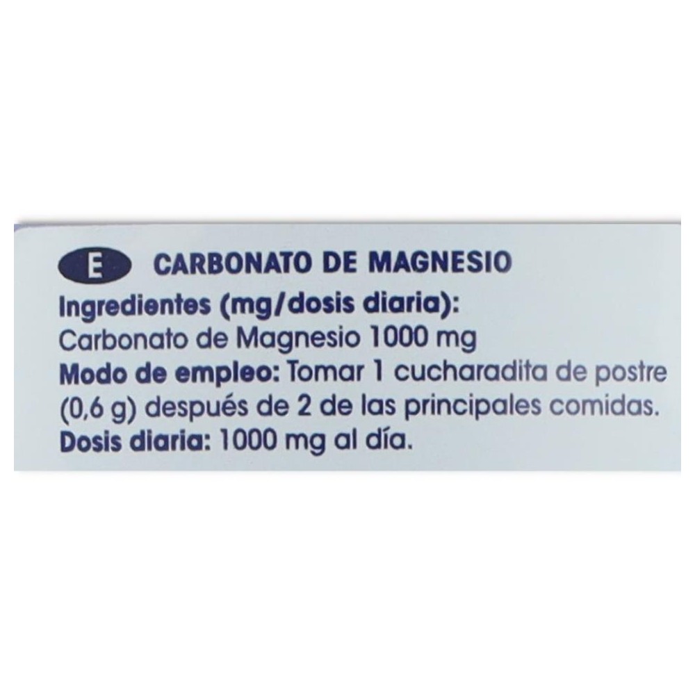 CARBONATO DE MAGNESIO 200 gr ENS