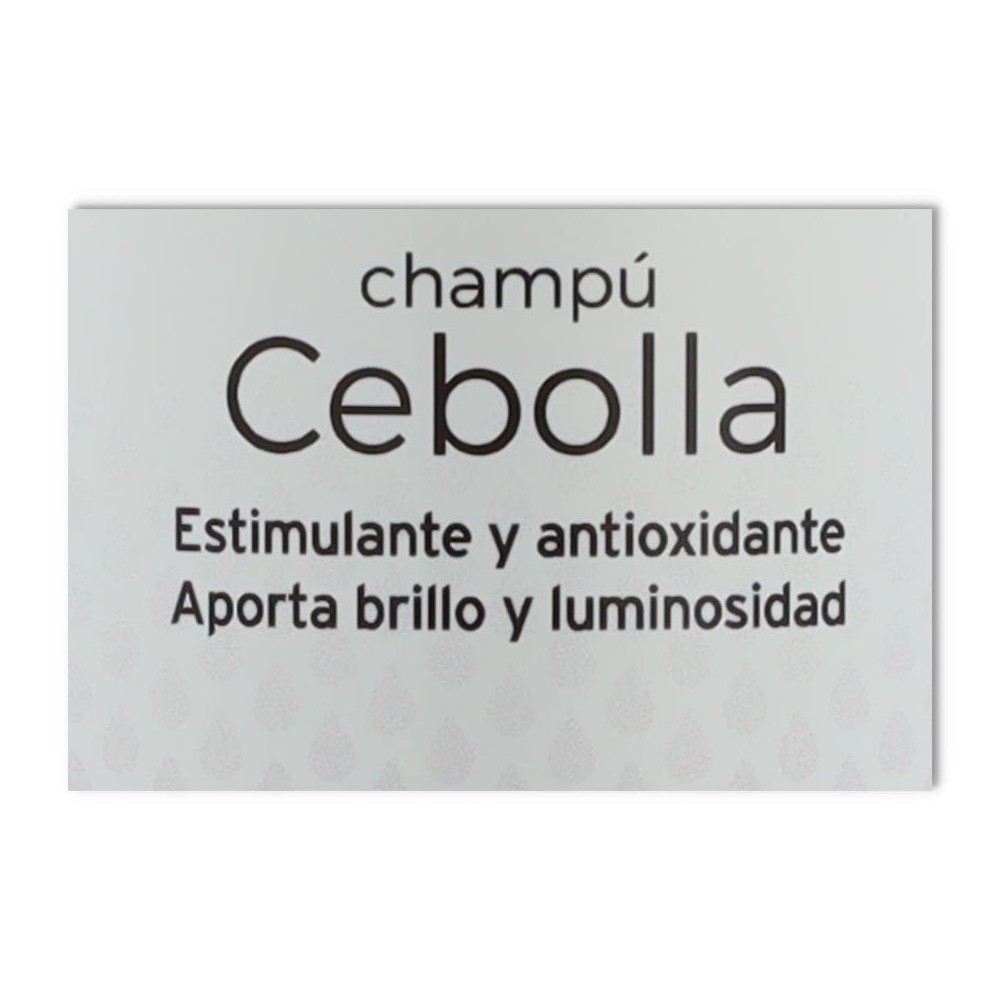 CHAMPU CEBOLLA  Y VINAGRE DE MANZANA 400 ml ARMONI