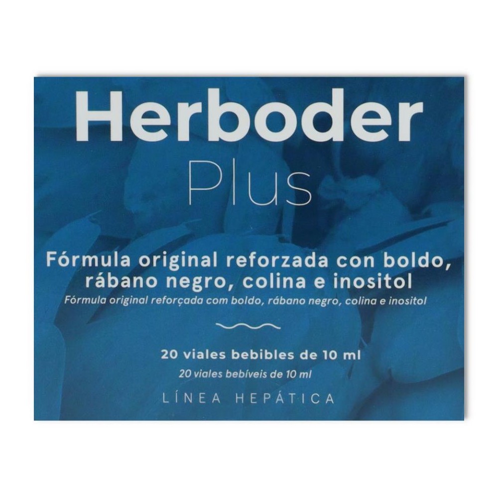 Herboder plus  hepatica 20 viales Herbora