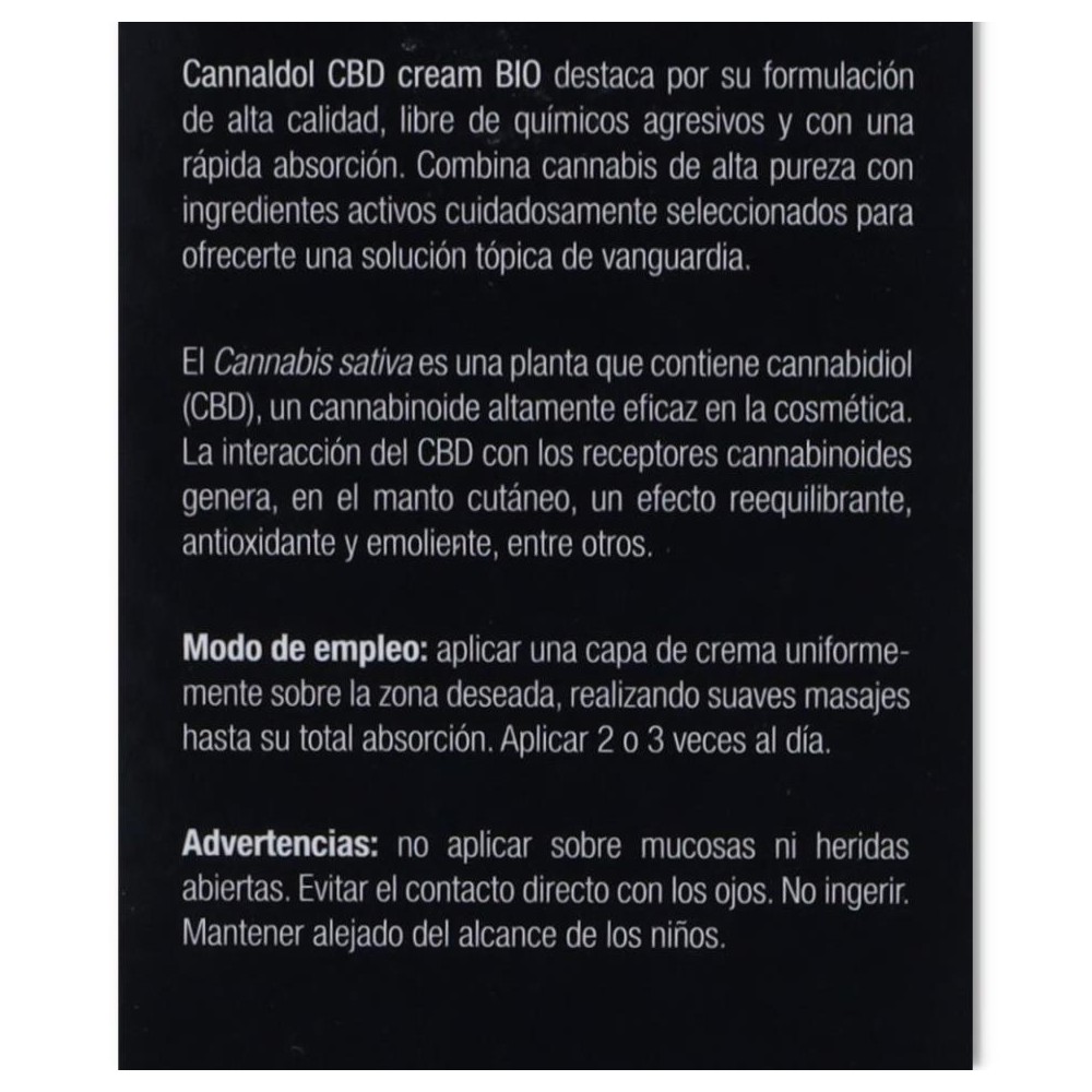 Crema Cannaldol CBD 200 ml Herbora