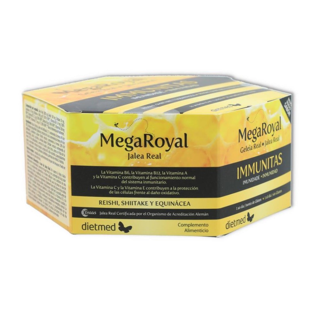 Mega royal Inmunitas 20 ampollas Dietmed