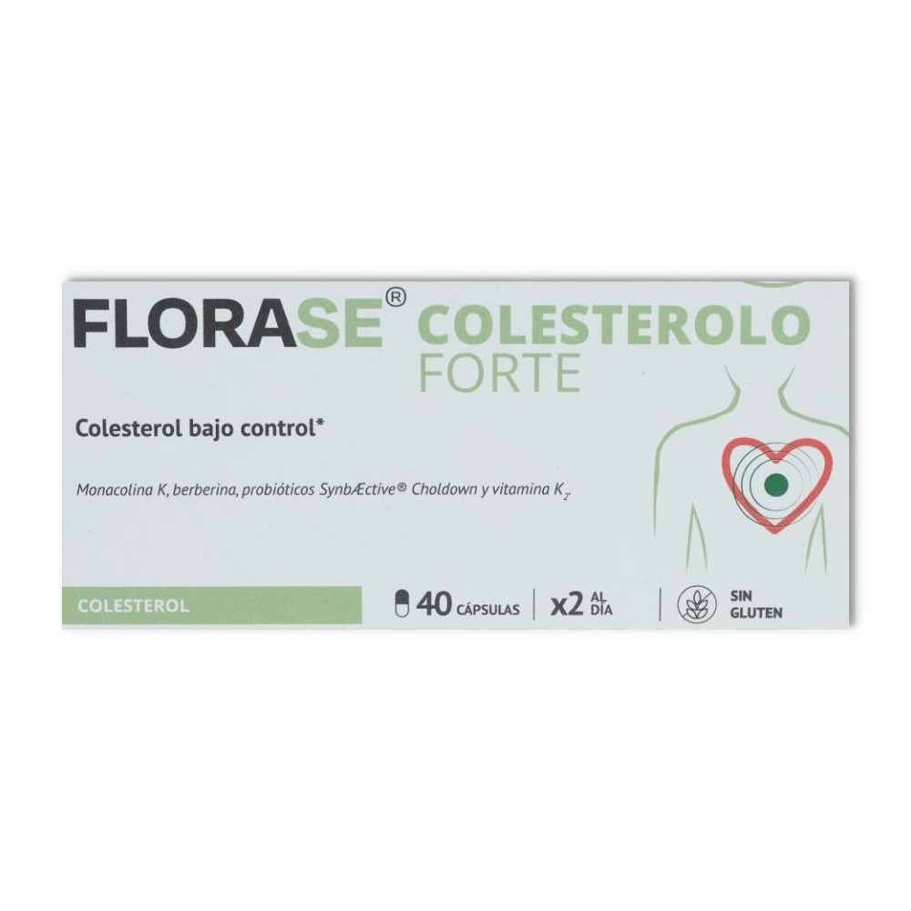 Florase Colesterolo Forte 40 cap Santiveri