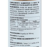 Holovit Vitamina D3  K2 2000 UI 50 perlas Equisal