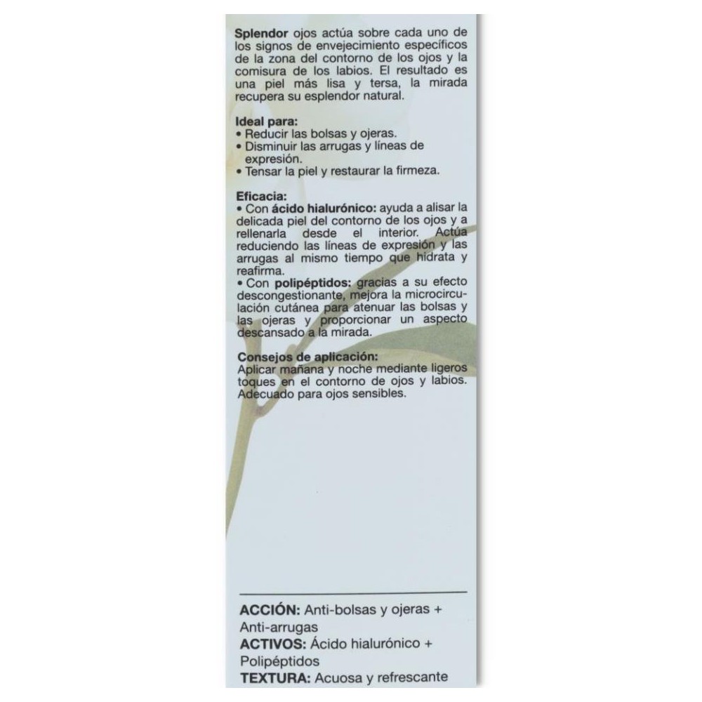 Contorno Ojos 15 ml Splendor Bella Aurora