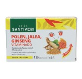 Polen Jalea y Ginseng 30 comp Santiveri