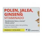 Polen Jalea y Ginseng 30 comp Santiveri