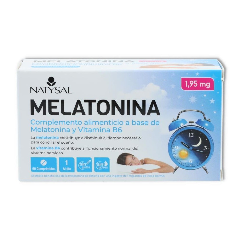 Melatonina 60 comp Natysal