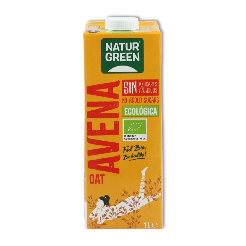 LECHE AVENA   CALCIO 1 LITRO  NATURGREEN