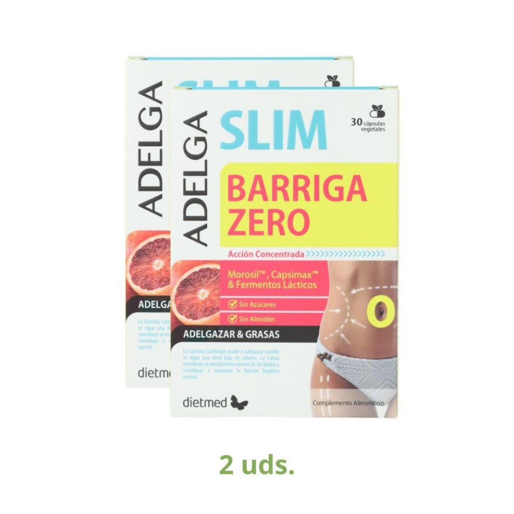 Dietmed Pack 2 Cajas Barriga Zero 30 cap 