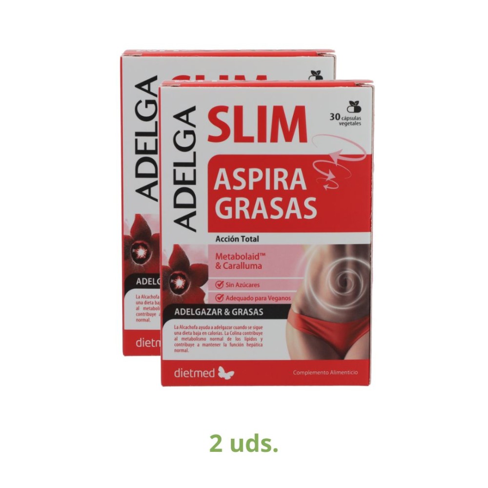 Dietmed Pack 2 Cajas 30 cápsulas Aspira Grasa