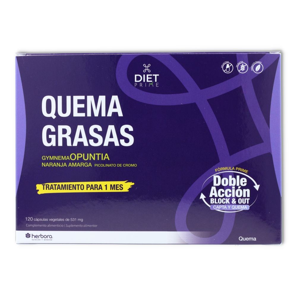 Herbora Quema grasas 120 cápsulas