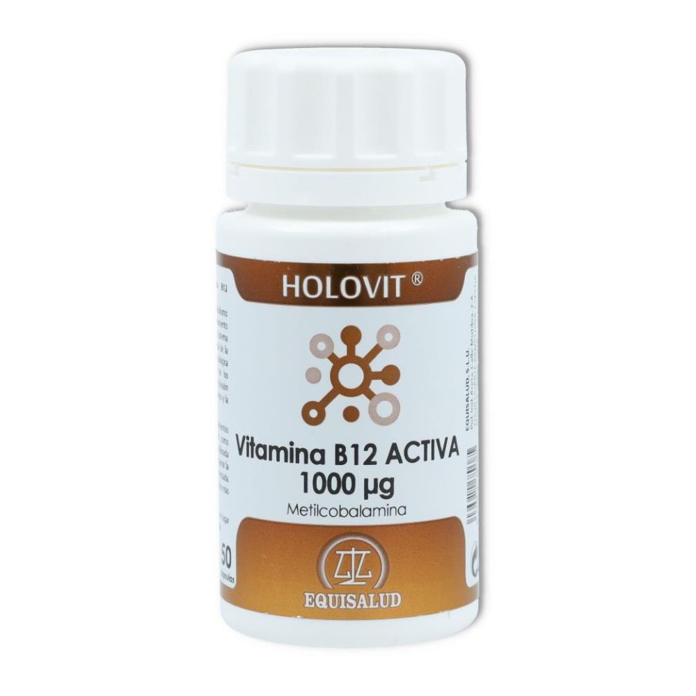 Equisalud Vitamina B12 Activa 1000 mg 50 cápsulas 