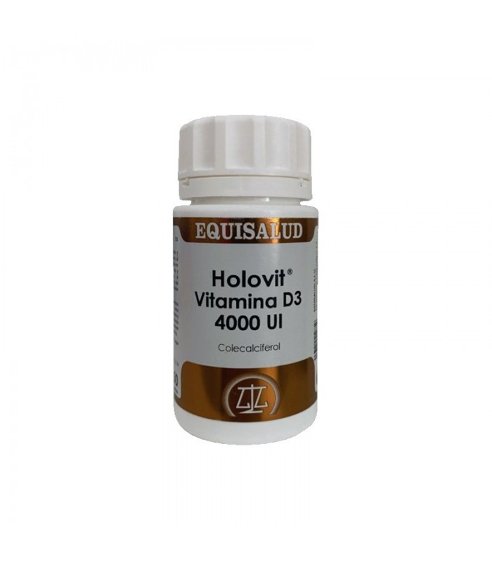 Equisalud Holovit Vitamina D3 4000ui Colecalciferol 50 perlas Equisalud - 1