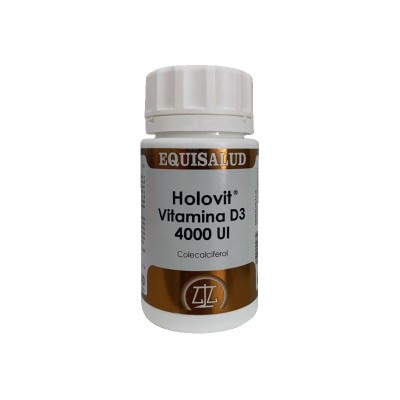 Equisalud Holovit Vitamina D3 4000ui Colecalciferol 50 perlas Equisalud - 1