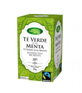 Artemis Té verde con menta eco 20 filtros Artemis - 1