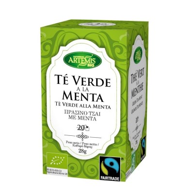 Artemis Té verde con menta eco 20 filtros Artemis - 1