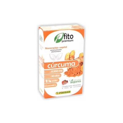 Pinisan Fito Premium cúrcuma 30 cápsulas Pinisan - 1