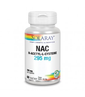Solaray Nac 295 mg 60 cápsulas