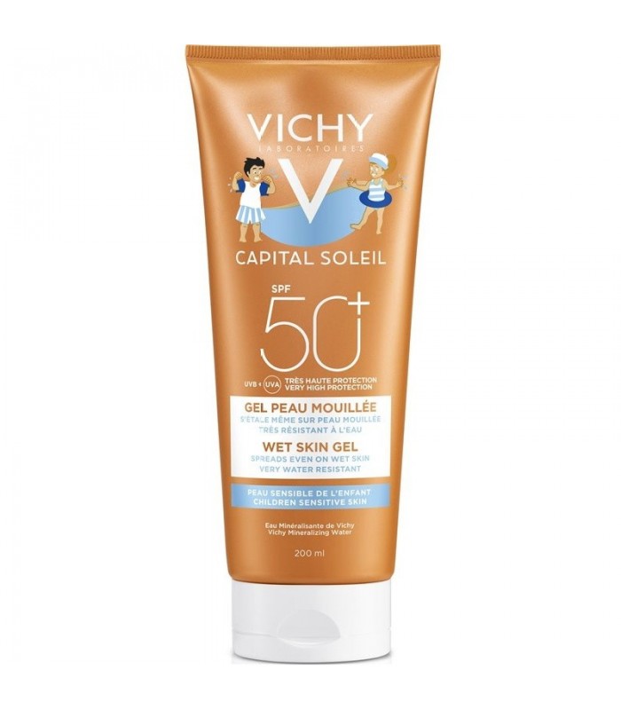 Vichy Capital Soleil Gel Wet Niños SPF 50 200 ml Vichy - 1