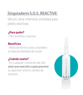 Singuladerm SOS Reactive 4 viales Singuladerm - 2