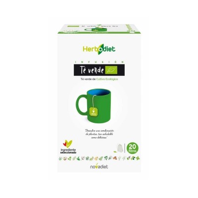 Novadiet Herbodiet Té Verde 20 filtros Novadiet - 1