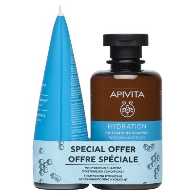 Apivita Pack Champu Hydratante + Acondicionador Apivita - 1