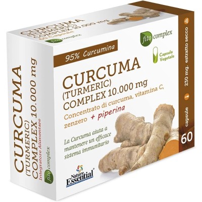 Nature essential Cúrcuma complex 10000 60 cápsulas Nature Essential - 1