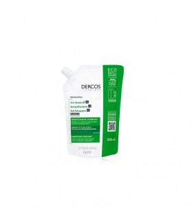 Dercos Recarga Champú Caspa Grasa 500 ml Vichy - 1