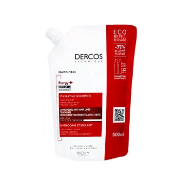 Dercos Recarga Champú Energy 500 ml Vichy - 1