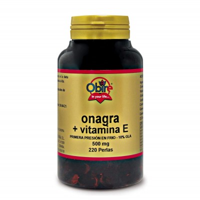 Obire Aceite Onagra 500 mg 220 perlas Obire - 1