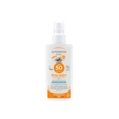 Alphanova Bebe Organic Solar Spray SPF50+ 125ml Alphanova - 1