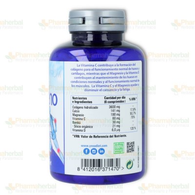 Ynsadiet  Colageno hidrolizado 180 comprimidos Ynsadiet - 3