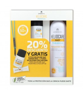 Cantabria Pack 24 Heliocare Pediatrico Stick + Spray SPF 50