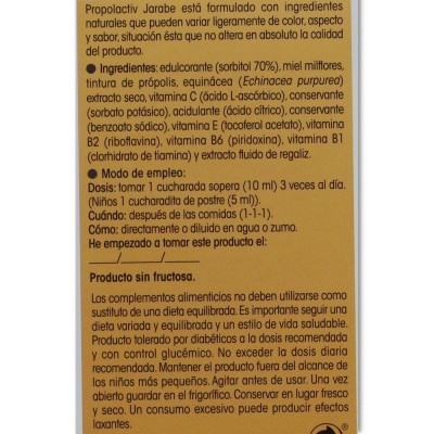 Herbora Propolactiv Jarabe 250 ml 