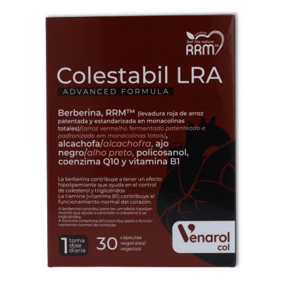 Herbora Colestabil LRA 30 cápsulas