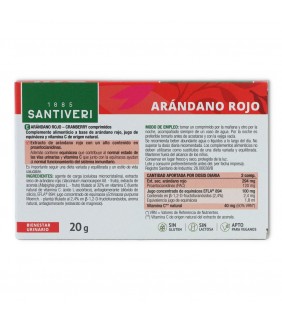 Santiveri Arándano Rojo 40 comprimidos