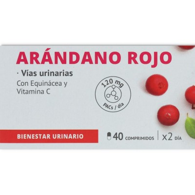 Santiveri Arándano Rojo 40 comprimidos