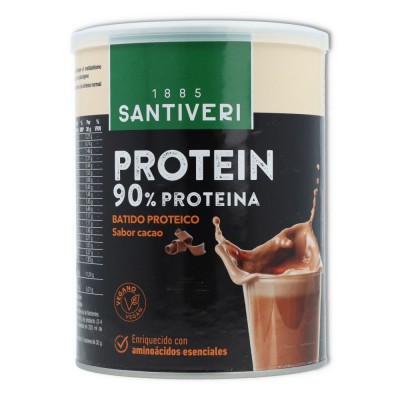 Protein 90 Instan Cacao 200 gramos Santiveri