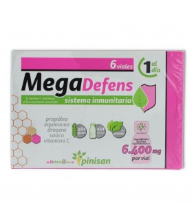 Mega Defens 6 viales  de 30 ml Pinisan
