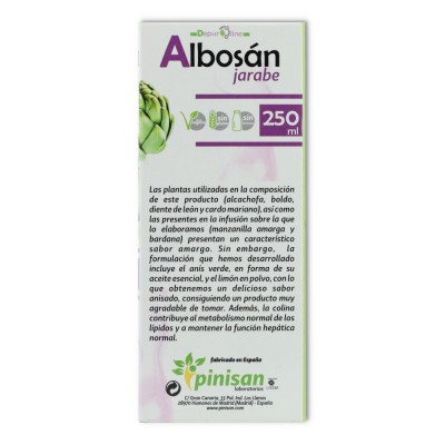 Albosan jarabe 250 ml Pinisan