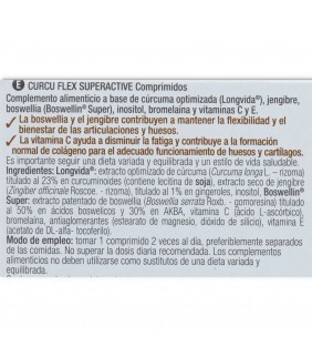 Curcu Flex Superactive 48 comprimidos