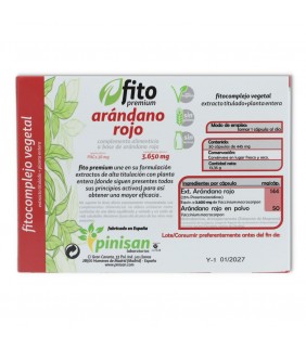 Fito Premium arándano rojo 30 cápsulas Pinisan