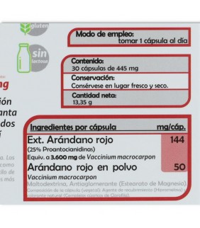 Fito Premium arándano rojo 30 cápsulas Pinisan