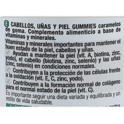 Santiveri Gominolas Cabello 60 unidades